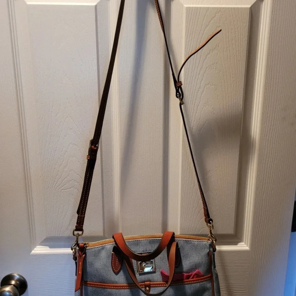 Dooney & Bourke Blue Denim Tote Bag - Picture 10 of 10